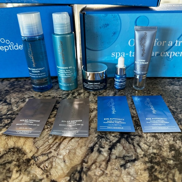HydroPeptide Other - 9 piece Hydropeptide anti-wrinkle facial kit